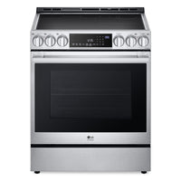 LG STUDIO 6.3 Cu. Ft. Smart Electric Induction Range with Air Fry - LSIS6338F 