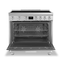 Smeg 4.6 Cu. Ft. Professional Induction Range - SPR36UIMX|Cuisinière professionnelle à induction Smeg de 4,6 pi3 - SPR36UIMX