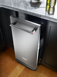 KitchenAid 1.4 Cu. Ft. Built-In Trash Compactor - Stainless Steel - Waste Compactor in Stainless Steel