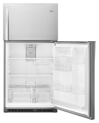 Whirlpool 21 Cu. Ft. Top-Freezer Refrigerator – WRT541SZDM - Refrigerator in Stainless Steel