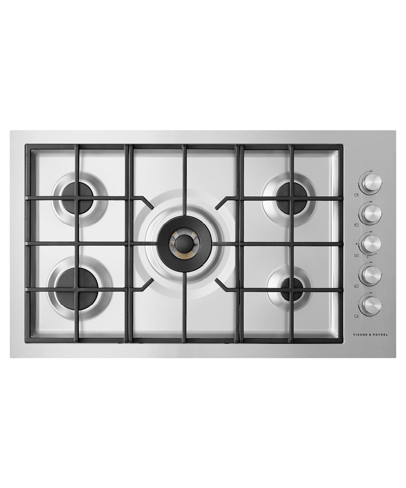 36" 5 Burner Gas Cooktop
