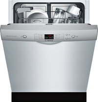 Bosch 100 Series Front Control Dishwasher - SHEM3AY55N|Lave-vaisselle Bosch de série 100 avec commandes à l'avant - SHEM3AY55N|SHEM3AY5