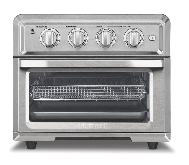 Cuisinart 0.6 Cu. Ft. AirFryer Convection Toaster Oven - TOA-60C|Grille-pain four à convection friteuse à air chaud Cuisinart de 0,6 pi3 - TOA-60C|TOA60CTO