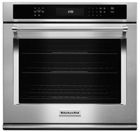 KitchenAid 5.0 Cu. Ft. Single Wall Oven with Even-Heat™ True Convection - KOSE500ESS|Four mural simple KitchenAid de 5,0 pi³ à convection véritable Even-Heat(MC) - KOSE500ESS|KOSE500S