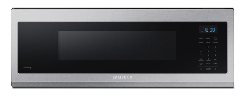 Samsung 1.1 Cu. Ft. Low-Profile Over-the-Range Microwave ME11A7510DS/AC | Four à micro-ondes à hotte intégrée à profil bas Samsung de 1,1 pi³ - ME11A7510DS/AC | ME11A75S