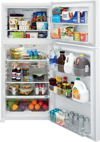 Frigidaire 20 Cu. Ft. Top-Freezer Refrigerator - FFTR2045VW | Réfrigérateur Frigidaire de 20 pi³ à congélateur supérieur - FFTR2045VW | FFTR20VW