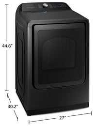 Samsung 7.4 Cu. Ft. Electric Dryer with Steam Sanitize+ - DVE50A5405V/AC | Sécheuse électrique Samsung de 7,4 pi3 avec cycle d’assainissement à la vapeur – DVE50A5405V/AC | DVE50A54