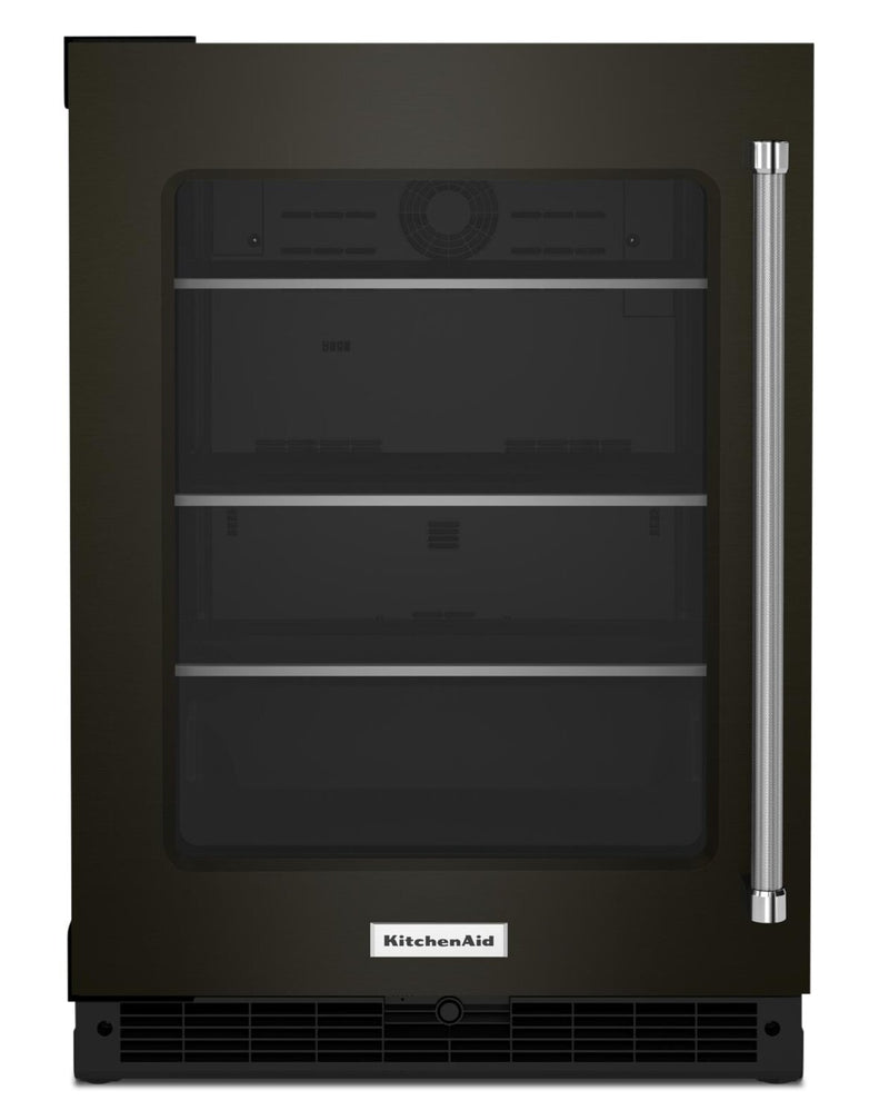 KitchenAid 5.2 Cu. Ft. Left-Opening Under-Counter Refrigerator - KURL314KBS | Réfrigérateur sous le comptoir KitchenAid de 5,2 pi³ avec ouverture vers la gauche - KURL314KBS | KURL314B