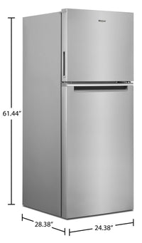 Whirlpool 11.6 Cu. Ft. Counter-Depth Top-Freezer Refrigerator - WRT112CZJZ | Réfrigérateur Whirlpool de 11,6 pi3 de profondeur comptoir à congélateur supérieur - WRT112CZJZ | WRT112JZ