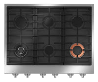 Café 36” Commercial Style 6-Burner Gas Range Top - CGU366P2TS1 | Surface de cuisson à gaz Café de 36 po de style commercial à 6 brûleurs - CGU366P2TS1 | CGU366PS
