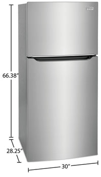 Frigidaire Gallery 20 Cu. Ft. Top-Freezer Refrigerator - FGHT2055VF | Réfrigérateur Frigidaire Gallery de 20 pi³ à congélateur supérieur – FGHT2055VF | FGHT205F