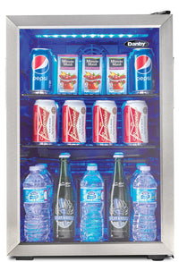 Danby 2.6 Cu. Ft. Beverage Centre - DBC026A1BSSDB | Refroidisseur à boissons Danby de 2,6 pi3 - DBC026A1BSSDB | DBC026A1