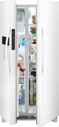Frigidaire 22.3 Cu. Ft. Side-by-Side Refrigerator - FRSS2323AW | Réfrigérateur Frigidaire de 22,3 pi³ à compartiments juxtaposés - FRSS2323AW | FRSS232W
