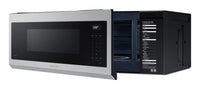 Samsung 1.1 Cu. Ft. Low-Profile Over-the-Range Microwave - ME11A7710DS/AC | Four à micro-ondes à hotte intégrée à profil bas Samsung de 1,1 pi³ - ME11A7710DS/AC | ME11A77S