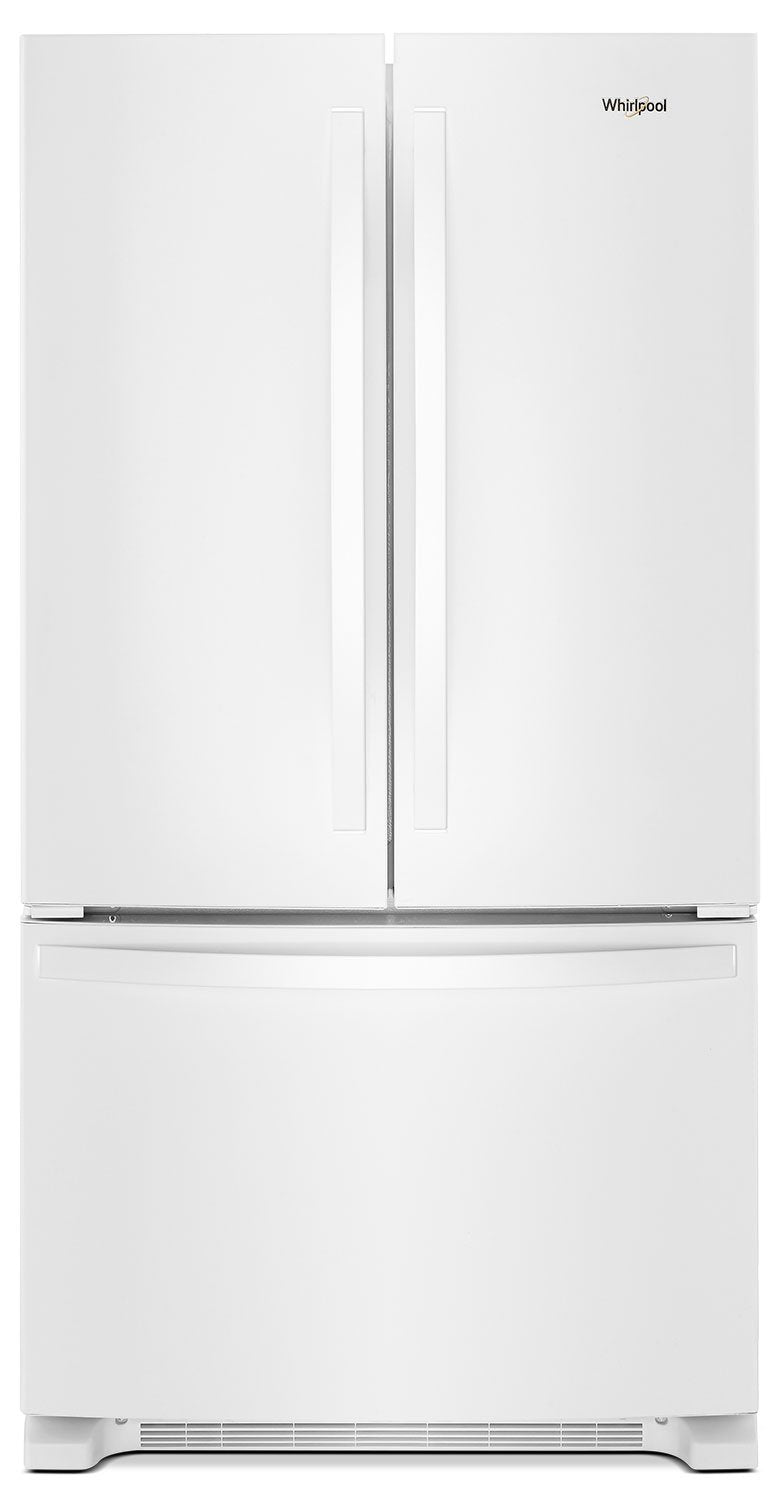 Whirlpool 25 Cu. Ft. French-Door Refrigerator with Internal Water Dispenser - WRF535SWHW|Réfrigérateur Whirlpool de 25 pi³ à portes françaises avec distributeur d'eau interne - WRF535SWHW|WRF535WW