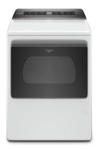 Whirlpool 7.4 Cu. Ft. Smart Front-Load Gas Dryer - WGD6120HW|Sécheuse à gaz intelligente Whirlpool de 7,4 pi3 à chargement frontal - WGD6120HW|WGD6120W