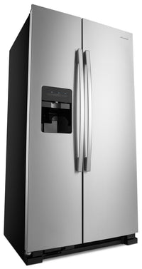 Amana 21 Cu. Ft. Side-By-Side Refrigerator with Dual Pad External Ice and Water Dispenser – ASI2175GRS|Réfrigérateur Amana de 21 pi³ à compartiments juxtaposés – ASI2175GRS|ASI227GS